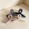 Morandi color minimalist hair clip