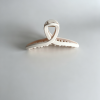 Morandi color minimalist hair clip