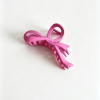 Morandi-colored bow hair clip