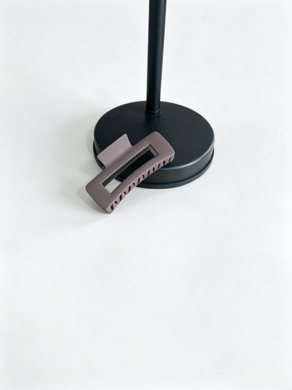 Neutral Color Square Women's Hair Clip