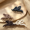 Large Matte S-Shaped Claw Clip