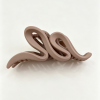 Large Matte S-Shaped Claw Clip