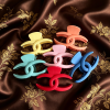 Large Matte Macaron Non-Slip Shark Clip