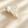 Matte Tulip Butterfly Hair Clip, Large Non-Slip Hair Clip for Thick Hair