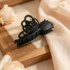 Matte Tulip Butterfly Hair Clip, Large Non-Slip Hair Clip for Thick Hair