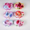 Vintage Rose Print Cloud-Shaped Hair Claws