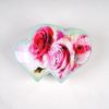 Vintage Rose Print Cloud-Shaped Hair Claws