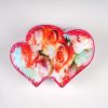 Vintage Rose Print Cloud-Shaped Hair Claws