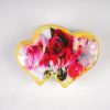 Vintage Rose Print Cloud-Shaped Hair Claws