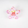 Cherry Print Plumeria Flower Hair Claw Clips