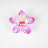 Cherry Print Plumeria Flower Hair Claw Clips