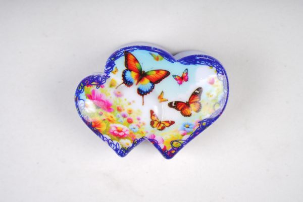 Whimsical Butterfly Cloud Hair Claw Clips