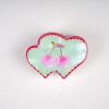 Pastel Cherry Print Cloud Hair Claw Clips