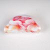 Glossy Floral Cloud Hair Claw Clips