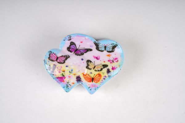 Whimsical Butterfly Cloud-Shaped Hair Claw Clips