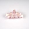 Gradient Plumeria Flower Hair Claw Clips