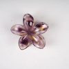 Translucent Shell-Shaped Gold Foil Hair Claw Clips