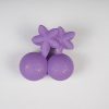 Matte Cherry & Flower Shaped Hair Claw Clips