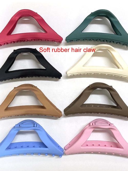 Flexible Soft Silicone Claw Clip