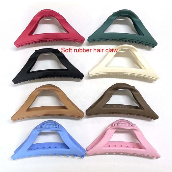 Flexible Soft Silicone Claw Clip