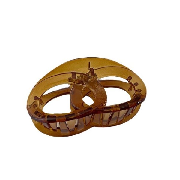 ouble Loop Bagel Medium Hair Clip
