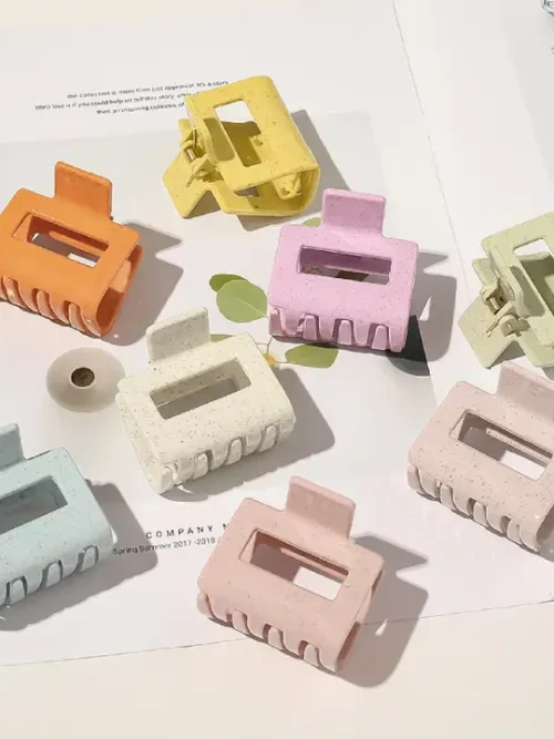 Small Rectangle Hair Clips Claw