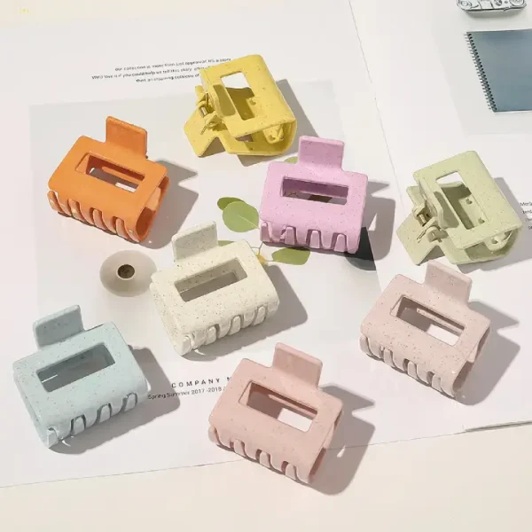 Small Rectangle Hair Clips Claw