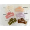 Jumbo 4-Inch Jelly Hair Clips - Betty Jelly