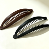 Matte Banana-Style Hair Clips