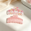 Pastel Pink Large Jaw Hair Claw Clips