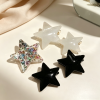 Glitter Star-Shaped Hair Claw Clips