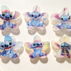 Cute Stitch Unicorn Print Plumeria Hair Claws