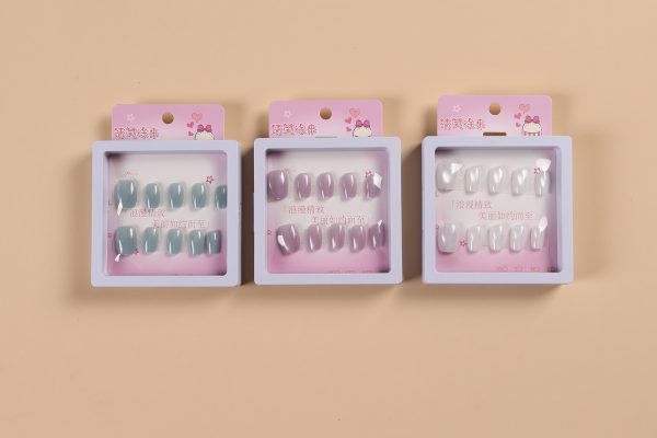 Premium Press-on Nails Cat‘s eyes