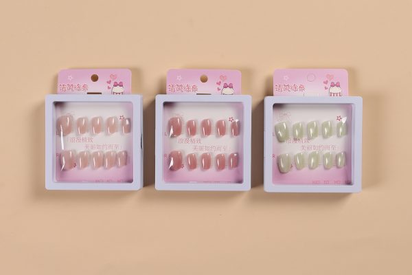 Premium Press-on Nails Cat‘s eyes