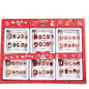 Premium Press-on Nails Christmas red