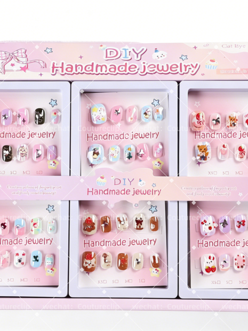 Premium Press-on Nails cartoon