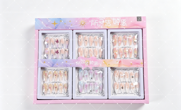 Premium Press-on Nails long- length